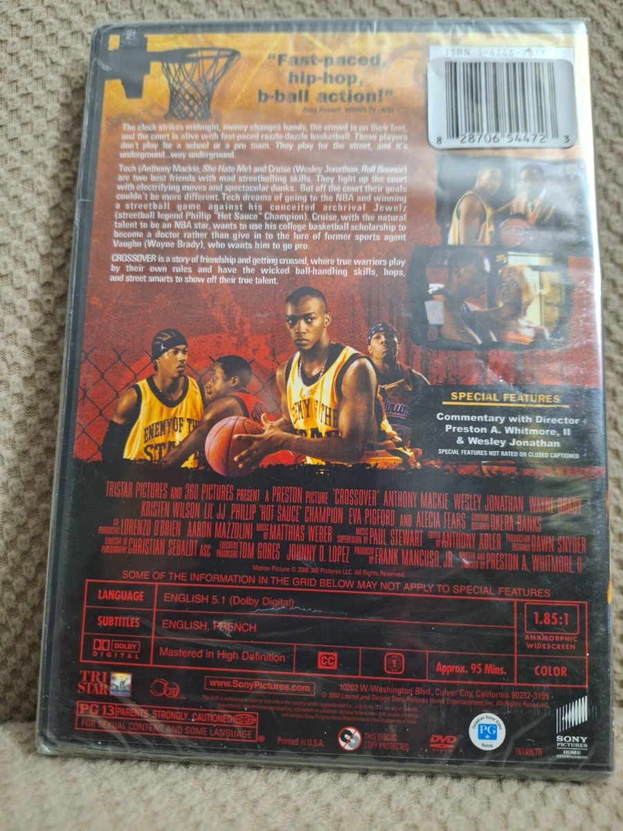 DVD Movie Crossover Play By Your Own Rules Action Sport