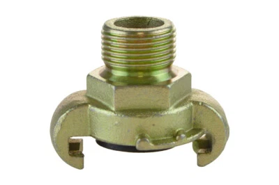 MARKENLOS Kompressorkupplung Außengewinde Druckluft Pressluft Kupplung verzinkt DIN3483