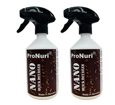 2x 500ml Quick Detailer Nano Versiegelung Auto Spray Autowachs Lackversiegelung