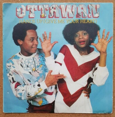 Disco vinilo Ottawan Hands up 7´´