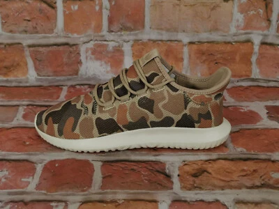 Nouveau Adidas Camo Tubulaire Ombre Camouflage Tempête Désert Gr 43 1/3 - Photo 1/4