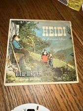 Vintage View-master 3 reel stereo pictures Heidi B425