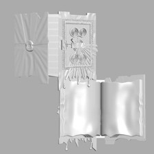Darkhold 2-pack open & closed custom books fo...