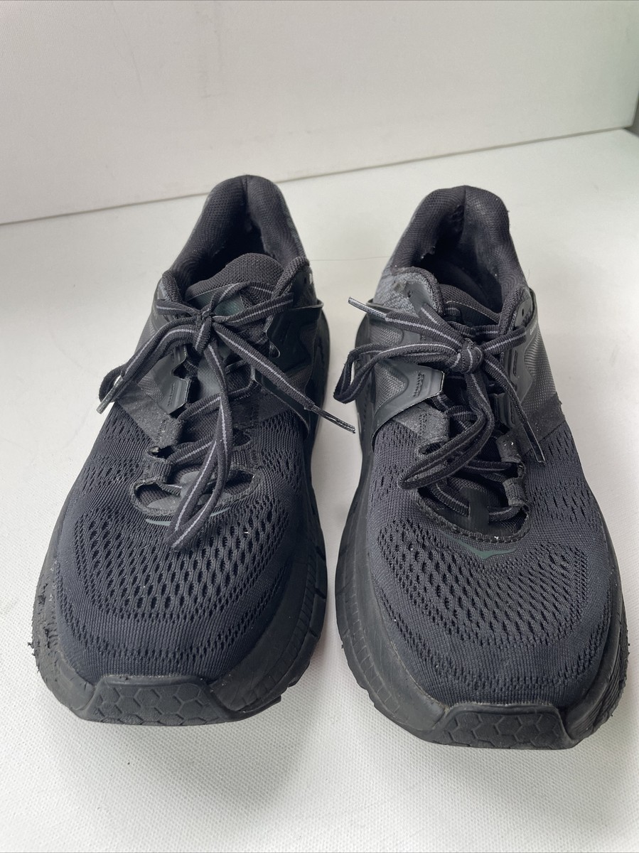 Hoka One One 'Gaviota 2' Womens Sz 1099630 Bdsd Black/Dark Shadow  Running