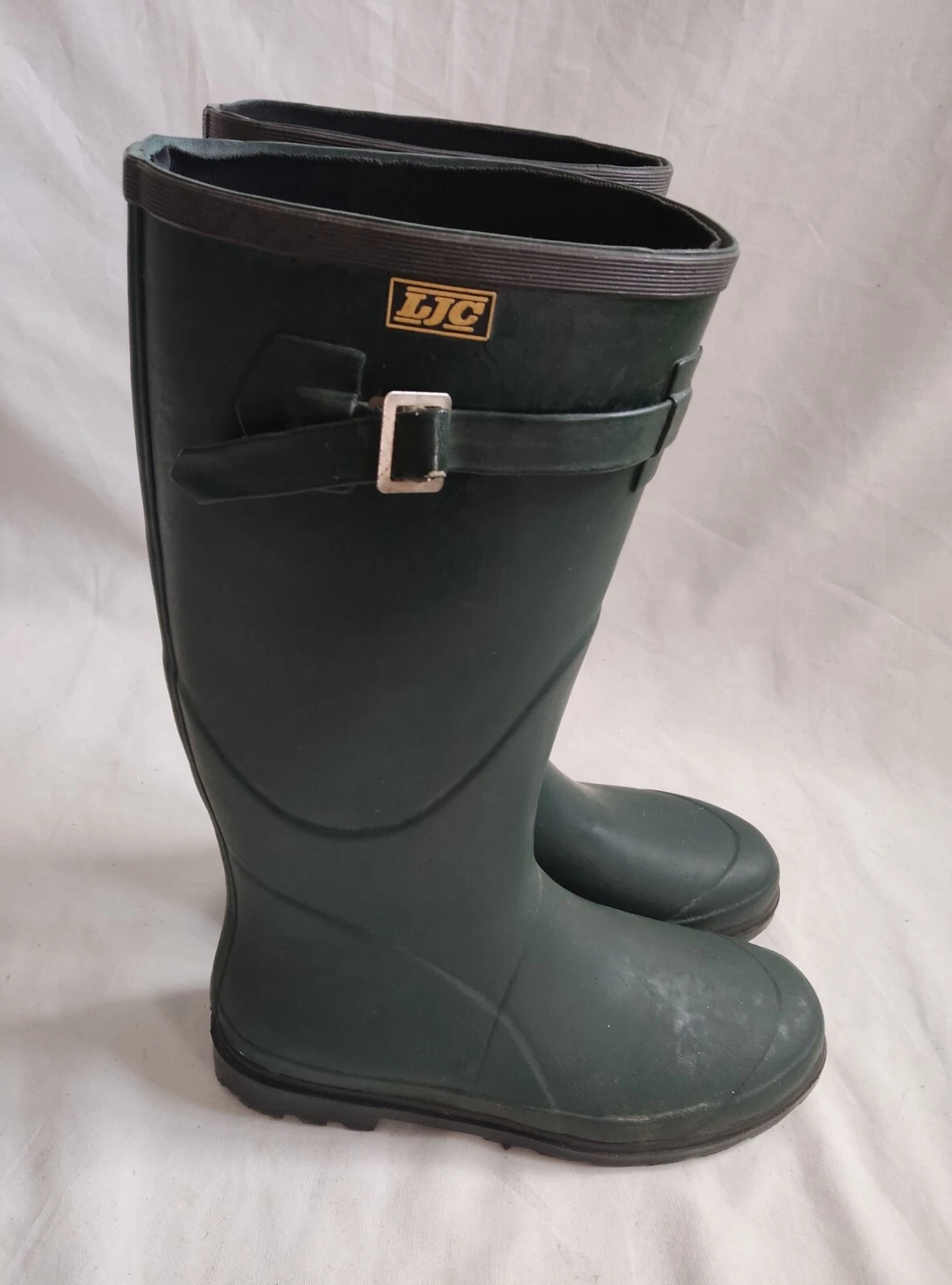 Vintage Rubber Boots Waders Rubber Hunting Fishing Boots LJC 43