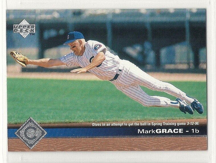 1997 Upper Deck Baseball - #35 - Mark Grace - Chicago Cubs