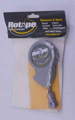 ROTAPE BEAM, TAPE COMPASS FOR MEASURING & MARKING, NEW IN PACKAGE