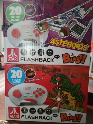 2018 Atari Flashback Volume 1 And Volume 2