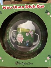 Wee Ones Dish Set 5 Pc Melamine Set Irish Clover Sippy Cup, More 
