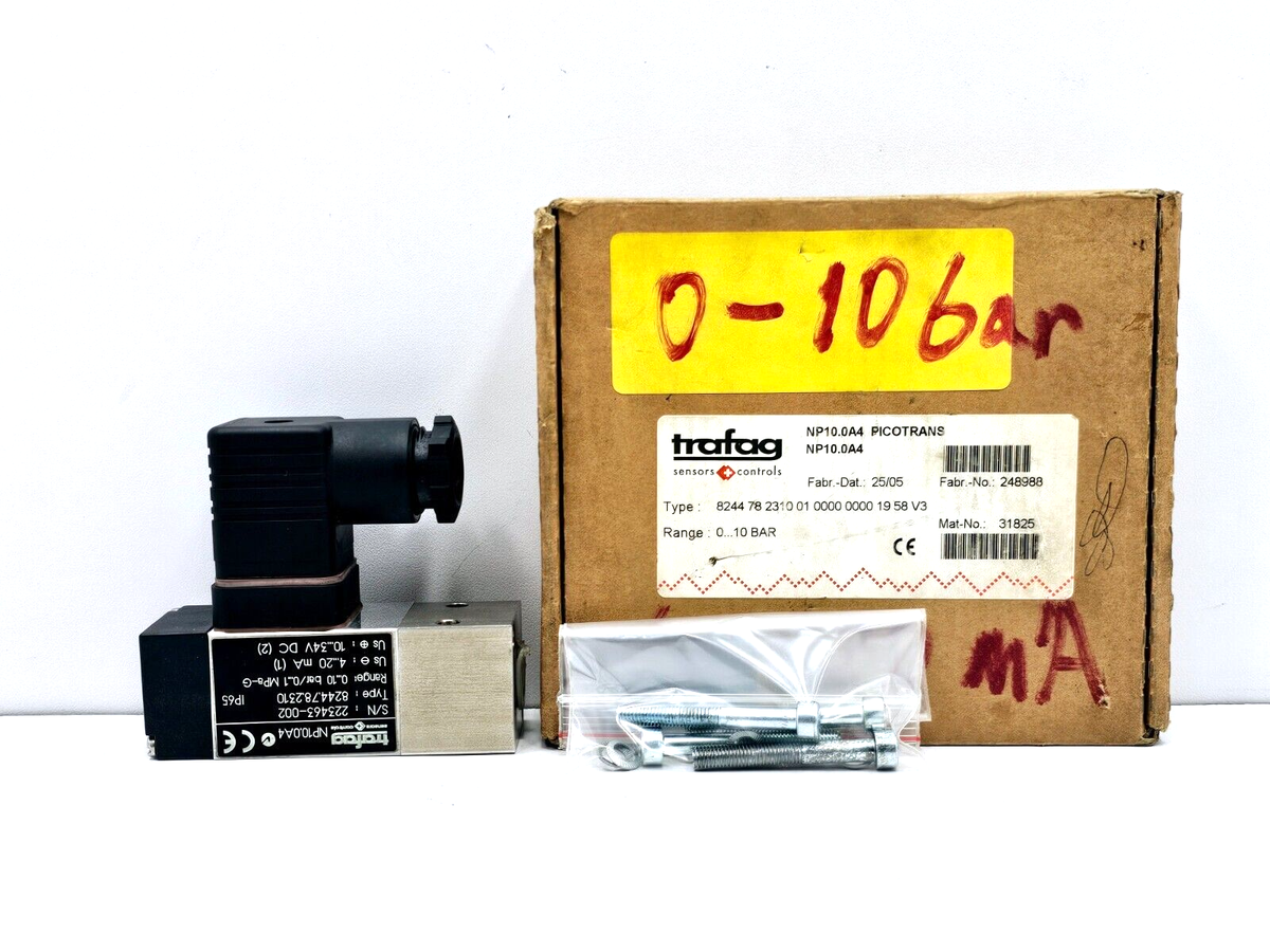 TRAFAG 8244.78.2310 PRESSURE TRANSMITTER | eBay