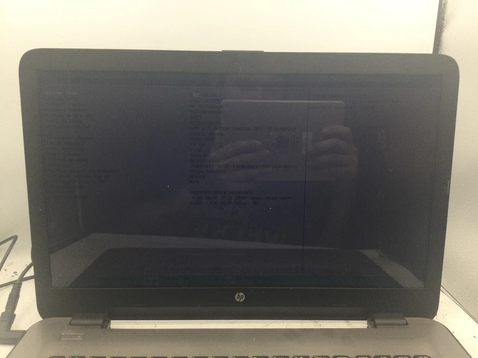 HP NOTEBOOK 17-Y015CY - BOOTS TO BIOS - AMD A12 - 12GB RAM - READ DESCRIPTION-BB - Image 2 of 4