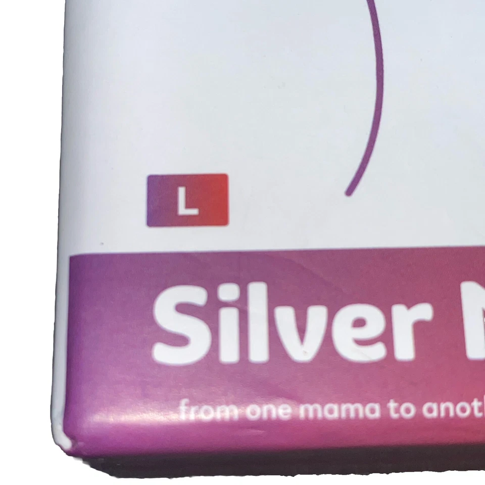 Tazas de lactancia plateadas para recién nacido lactante - Protectores para pezones - Regular  Foto 4 de 4