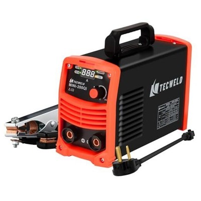 150Amp ARC Welder Machine with Synergic Control, Digital Display IGBT Black