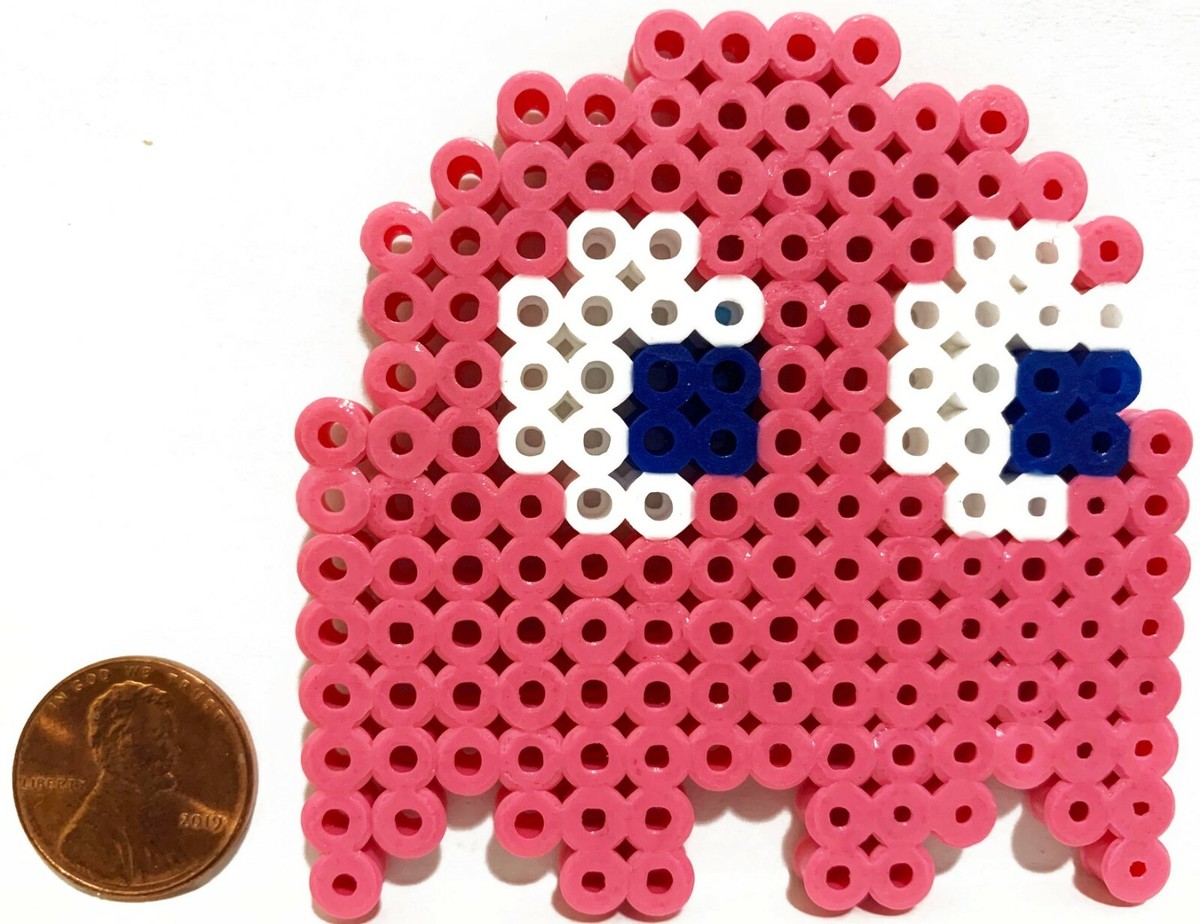 Pixel Art Pacman Hama Perler Beads Pacman Purse Pixel Art Pac Man