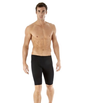 black swim jammers