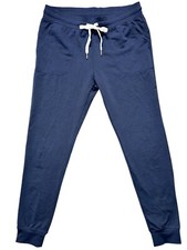ZYIA Active Joggers Size MEDIUM Blue Pants Drawstring Pockets Activewear Comfort