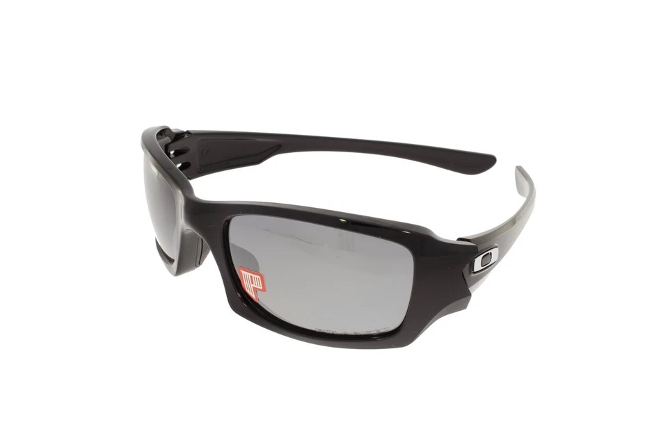 Oakley Fives Quadrillé Poli Noir L Noir Iridium Polarisé 9238-06 - Photo 1/1