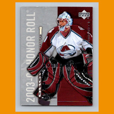 David Aebischer #17 2003-04 Upper Deck Honor Roll Colorado Avalanche Hockey Card