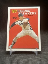 Nolan Ryan Baseball Card #6 Topps Record Breakers Houston Astros MLB HOF 🔥⚾️🔥