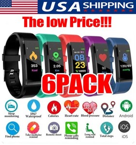 Fitness Smart Watch Activity Tracker Taux de coeur pour les femmes Hommes Oxygène LOT moniteur