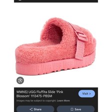 UGG Fluffita Slide - Pink Blossom