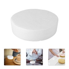 Oval Foam Cake Form For Cake Decorating Practice Bakery Model Diy Cake Accessory