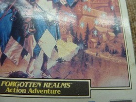 Famicom Software Ad D Hillsfar (With Box And Manual) Pony Canyon FJu32