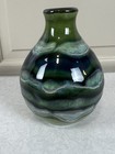 Poole Pottery Maya Bud Vase H125 Cm  Green New