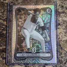 2026 Bowman Chrome Mega Box Tarik Skubal Black And White Mojo /15 SSP Tigers