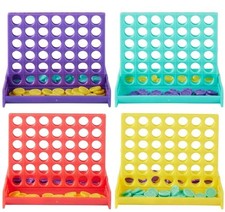 THE TWIDDLERS Age 3+ 24 Mini Four In A Row Board Games Great Party Bag Fillers