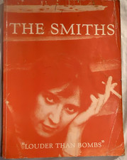 Vtg THE SMITHS Louder Than Bombs SONGBOOK Morrissey JOHNNY MARR 80s Rare Book