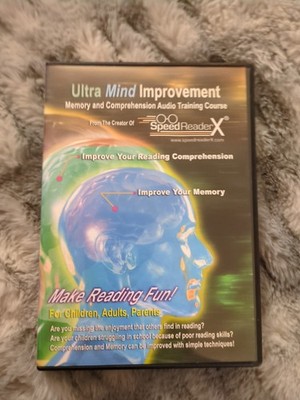 Ultra Mind Improvement Memory Comprehension  Audio Training Course 4-Disc Set CD