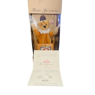 Steiff Teddy bear Jack in the Box Limited Edition 037818