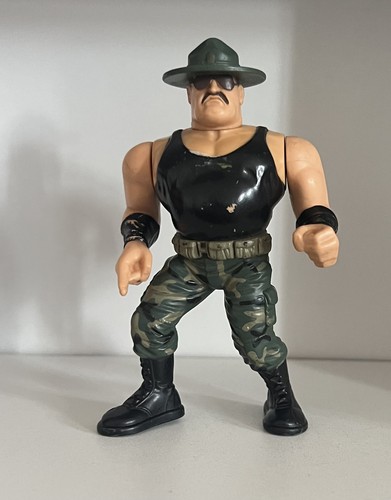 WWF WWE Hasbro Wrestling Figure. Series 3: Sgt Sla...