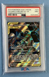 Lucario & Melmetal GX 203/214 Unbroken Bonds