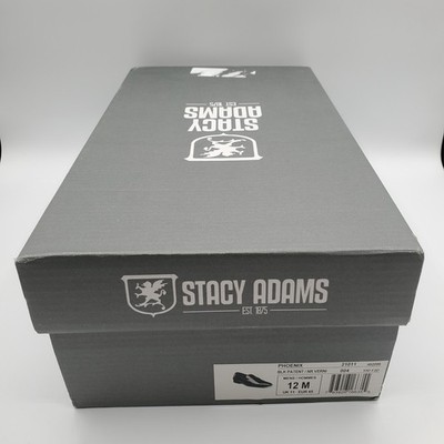 Stacy Adams Phoenix Tassel Loafers Black Patent Leather Size 12M New in Box NIB