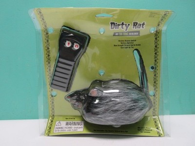 Vintage 2004 Target RC Remote Control Wireless Dirty Rat Eyes Light Up NOS