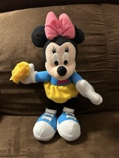 Mattel 10" Minnie Mouse "Half-Time Minnie" Cheerleader Star Bean
