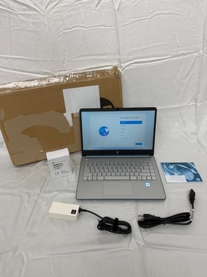 HP - 14'' Laptop - Intel Processor N150 2025 - 4GB Memory - 128GB UFS - Sky Blue