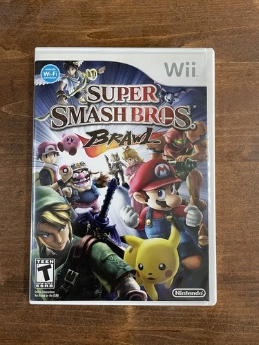 Nintendo Super Smash Bros. Brawl Nintendo Wii Fighting Manual Included NTSC-U/C