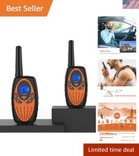Two Way Radios for Adults, M880 FRS Walkie Talkie Long Range with VOX Belt Cl...