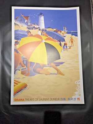 Laurent Durieux, JAWS, Summer Of 75, Lithographie, MIMA Museum, Filmplakat