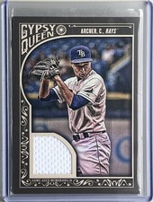 2015 Topps Gypsy Queen Chris Archer Relic #GQR-CA  Tampa Bay Rays