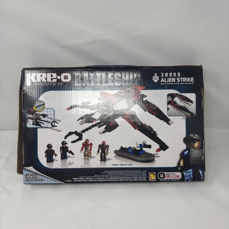 Kre-O 38955 Alien Strike Acorazado Hasbro 4 Figuras Kreon Foto 4 de 4