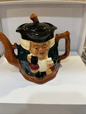 Lot of 3 Vintage Toby Character Jugs   Crown Devon, Artone, Wood & Sons England