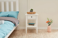 Modern Schlafzimmer Nachttisch HolzmöBel Design Luxus Einrichtung