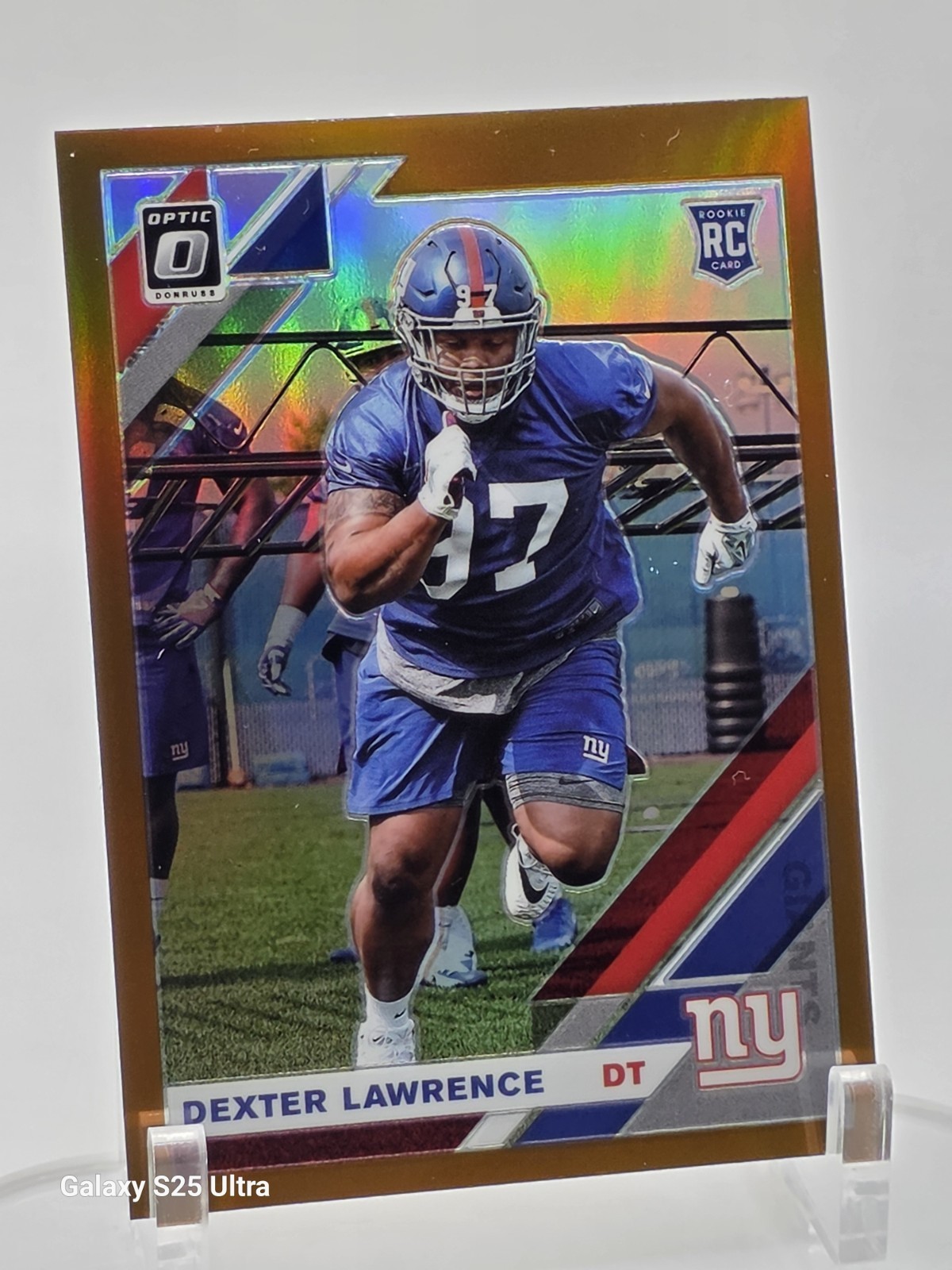 Dexter Lawrence Panini Donruss Optic #107 Bronze