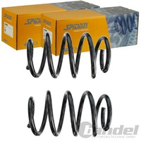 2X Spidan Fahrwerksfedern Satz Vorne Passend FÜR Seat Leon Links+Rechts | 87498