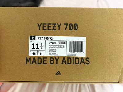 adidas Yeezy 700 V3 Copper Fade Copper Men's Sneakers GY4109