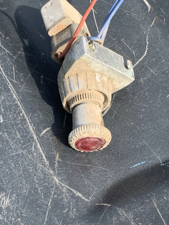 Interruptor intermitente de 4 vías Signal Stat Wide 711 vintage montaje iluminado mercado de accesorios Foto 2 de 4